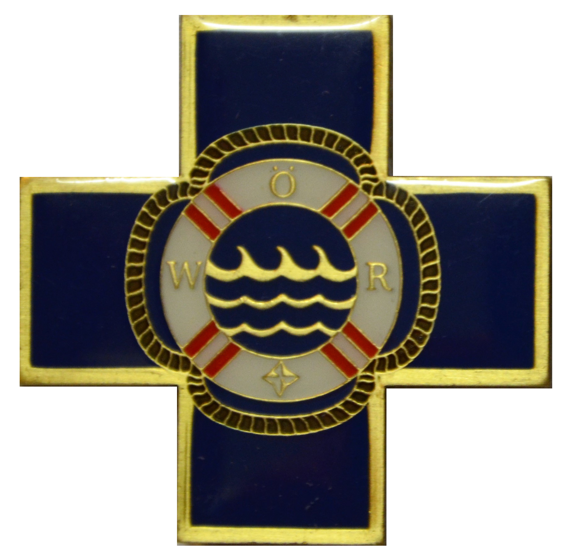 Blaues Kreuz Uniform Gold