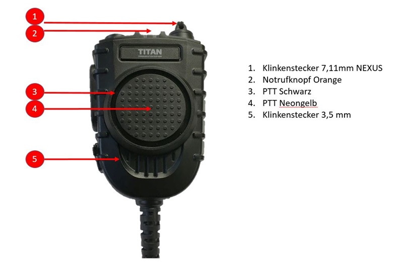 Lautsprechermikrofon TITAN MM50 