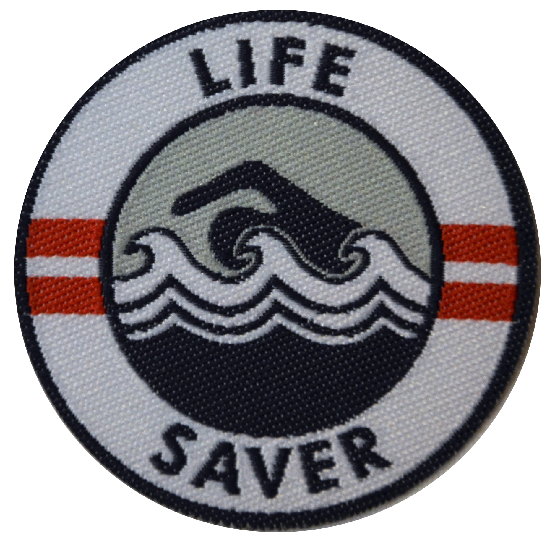 Lifesaver Stoffabzeichen klein 43mm