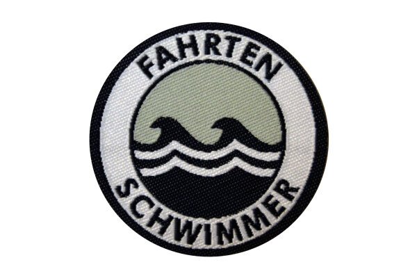 11. Fahrtenschwimmer Stoffabzeichen klein 43mm