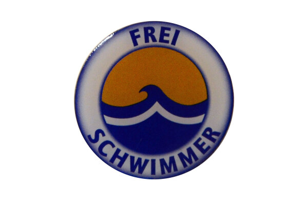 Freischwimmer Anstecknadel