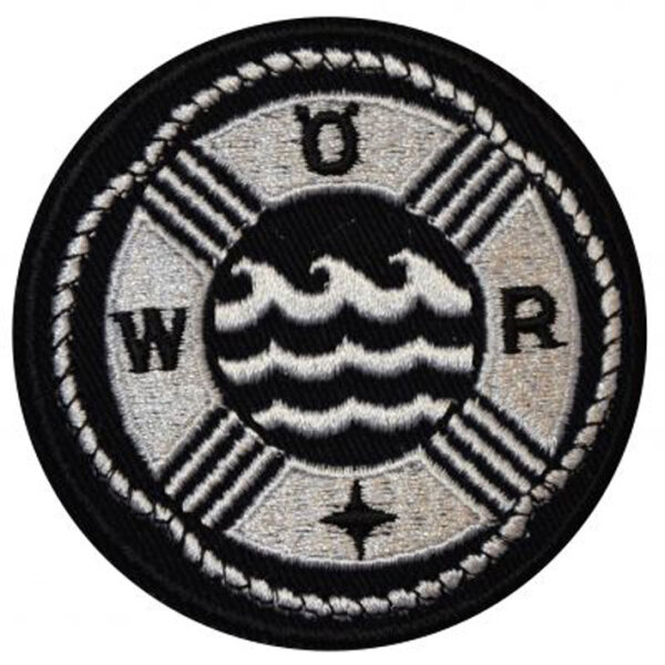 12. Retter Stoffabzeichen gro&szlig; 70mm