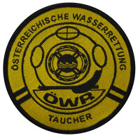 21. Taucher*** Stoffabzeichen gro&szlig; 70mm
