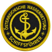 15. Schiffsf&uuml;hrer Stoffabzeichen gro&szlig; 70mm
