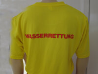 Dienst - T-Shirt gelb Herren