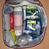 EH - Rucksack mit Sauerstoffflasche